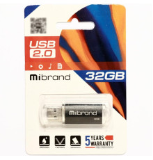 Flash Mibrand USB 2.0 Cougar 32Gb Black