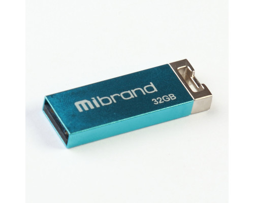 Flash Mibrand USB 2.0 Сhameleon 32Gb Light blue