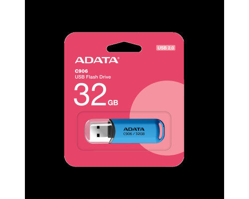 Flash A-DATA USB 2.0 C906 32Gb Water Blue