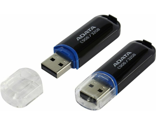 Flash A-DATA USB 2.0 C906 32Gb Black