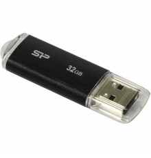 Flash SiliconPower USB 2.0 Ultima U02 32Gb Black