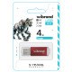 Flash Wibrand USB 2.0 Cougar 4Gb Red