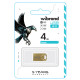 Flash Wibrand USB 2.0 Hawk 4Gb Gold