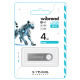 Flash Wibrand USB 2.0 Puma 4Gb Silver