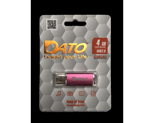 Flash DATO USB 2.0 DS7012 4Gb pink