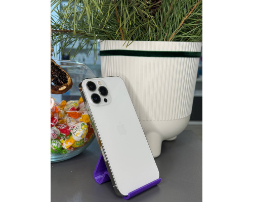 Смартфон iPhone 13 Pro Max Silver з 128 ГБ пам'яті та 83% АКБ