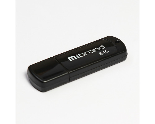 Flash Mibrand USB 2.0 Grizzly 64Gb Black