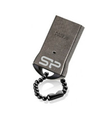 Flash SiliconPower USB 2.0 Touch T01 64Gb Silver metal