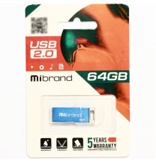 Flash Mibrand USB 2.0 Chameleon 64Gb Blue