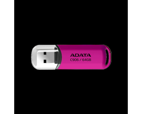 Flash A-DATA USB 2.0 C906 64Gb Purple Pink