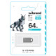 Flash Wibrand USB 2.0 Lynx 64Gb Silver