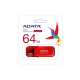 Flash A-DATA USB 2.0 AUV 240 64Gb Red