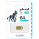 Flash Wibrand USB 2.0 Lynx 64Gb Gold