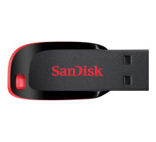 Flash SanDisk USB 2.0 Cruzer Blade 64Gb Black/Red