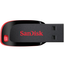 Flash SanDisk USB 2.0 Cruzer Blade 64Gb Black/Red