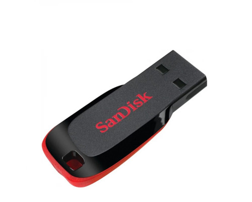 Flash SanDisk USB 2.0 Cruzer Blade 64Gb Black/Red