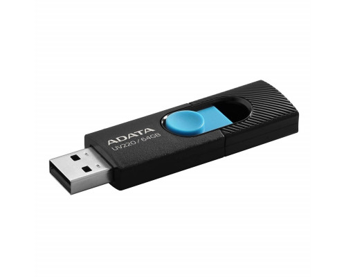 Flash A-DATA USB 2.0 AUV 220 64Gb Black/Blue