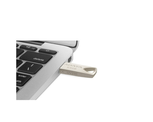 Flash A-DATA USB 2.0 AUV 210 64Gb Golden