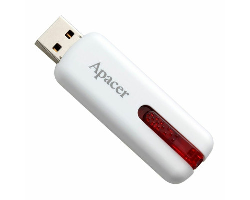 Flash Apacer USB 2.0 AH326 64Gb white