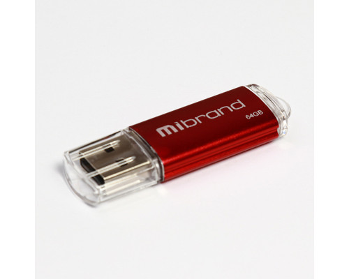 Flash Mibrand USB 2.0 Cougar 64Gb Red