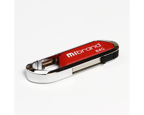 Flash Mibrand USB 2.0 Aligator 64Gb Dark Red