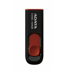 Flash A-DATA USB 2.0 C008 64Gb Black/Red