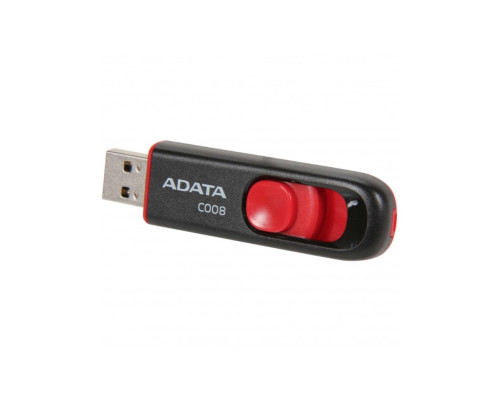 Flash A-DATA USB 2.0 C008 64Gb Black/Red