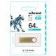 Flash Wibrand USB 2.0 Puma 64Gb Gold