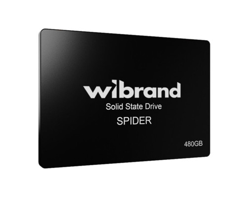 SSD Диск Wibrand Spider 480GB 2.5" 7mm SATAIII Standard Колір Чорний 4820124302240 ma38391_3748128