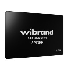 SSD Диск Wibrand Spider 480GB 2.5" 7mm SATAIII Bulk Колір Чорний 4820124302233 ma38390_3748127