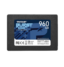 SSD Диск Patriot Burst Elite 960GB 2.5" 7mm SATAIII TLC 3D Колір Чорний 814914027769 ma33405_3161227