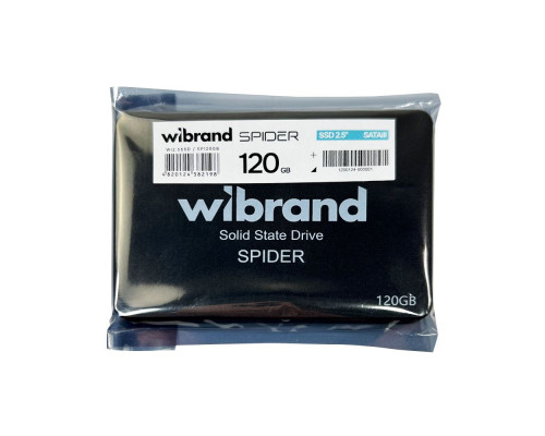 SSD Диск Wibrand Spider 120GB 2.5" 7mm SATAIII Bulk ma38379