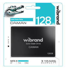 SSD Диск Wibrand Caiman 128GB 2.5" 7mm SATAIII Standard
