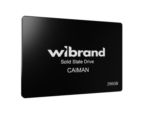 SSD Диск Wibrand Caiman 256GB 2.5" 7mm SATAIII Standard Колір Чорний 4820124372168 ma38385_3748122