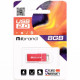 Flash Mibrand USB 2.0 Chameleon 8Gb Red