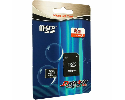 microSDHC DATO 8Gb class 4 (adapter SD)