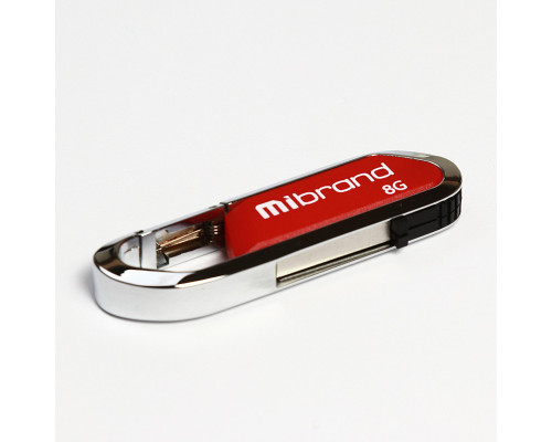 Flash Mibrand USB 2.0 Aligator 8Gb Dark Red