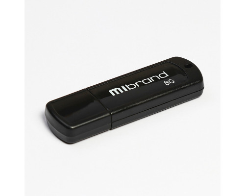 Flash Mibrand USB 2.0 Grizzly 8Gb Black