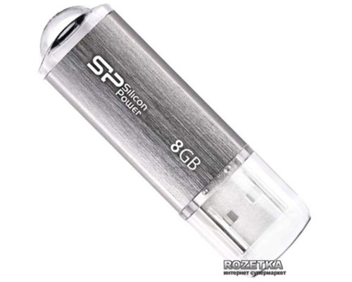 Flash SiliconPower USB 2.0 Ultima II - I series 8Gb Silver