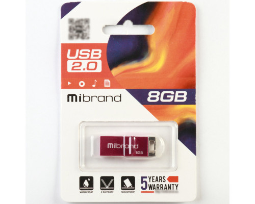 Flash Mibrand USB 2.0 Chameleon 8Gb Pink