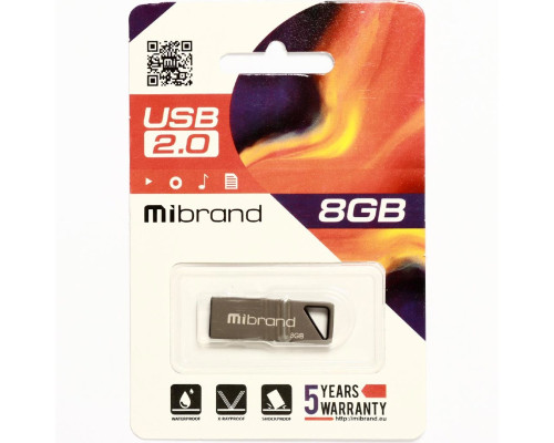 Flash Mibrand USB 2.0 Stingray 8Gb Grey