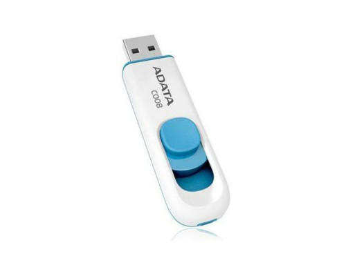 Flash A-DATA USB 2.0 C008 8Gb White/Blue