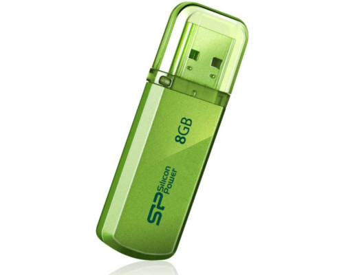 Flash SiliconPower USB 2.0 Helios 101 8Gb Green