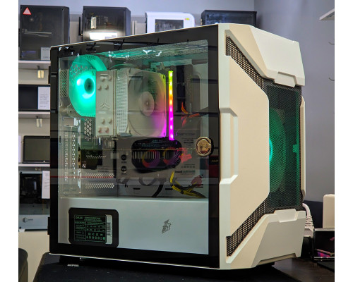 Ігровий комп'ютер Intel Xeon 1240 v5 3.5GHz, XFX RX 580 8GB, 16GB DDR4, SSD 500GB, материнська плата Asus Prime H310