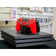 Ігрова консоль Sony PlayStation 4 Pro з 2 геймпадами та док-станцією, 1ТБ, чорна, ідеальний стан