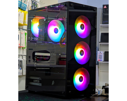 Ігровий ПК RS X99: Xeon E5-2630 V4, GTX 1070 8GB, 16GB RAM, 512GB SSD + 1TB HDD, чорний з RGB підсвіткою