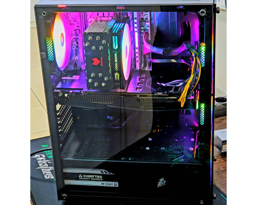 Ігровий ПК RS X99: Xeon E5-2630 V4, GTX 1070 8GB, 16GB RAM, 512GB SSD + 1TB HDD, чорний з RGB підсвіткою