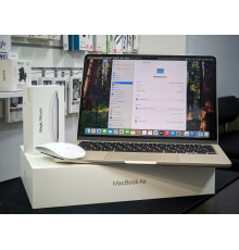 Ноутбук Apple MacBook Air 13.6" M3 8/256GB 10 циклів заряду, повний комплект + Apple Magic Mouse Multi-Touch Surface MXK53ZM/A, сріблястий