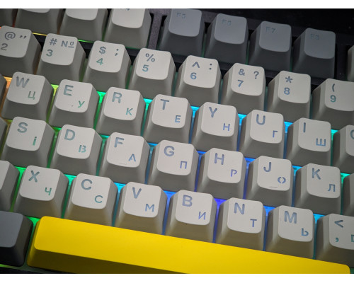 Механічна клавіатура EPOMAKER Ajazz AK820 Pro RGB, Hot-Swap, з дисплеєм, підсвітка RGB, програмовані клавіші