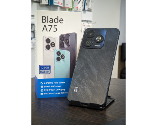 Смартфон ZTE Blade A75 128GB/8GB (4+4) RAM, відмінний стан, повний комплект